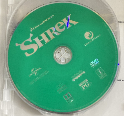 Shrek (DVD) Disc Only.  Tested. NO scratches.