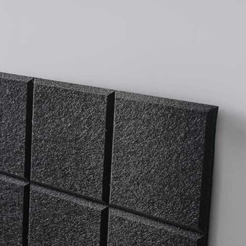 Large Cork Board for Office - 12 Pack Felt Bulletin Board Tiles with Black - Picture 5 of 7