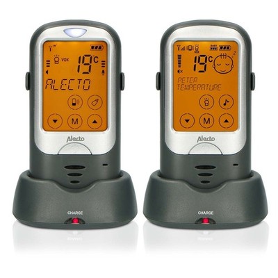 Alecto DBX68GS - Babyphone für den Außenbereich mit langer Reichweite, anthrazit