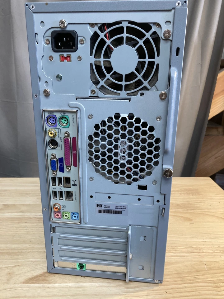 HP Pavilion a1129n AMD Athlon 64 3400+ 2.2GHz 512MB RAM 1TB HDD Windows XP - Image 3 of 4