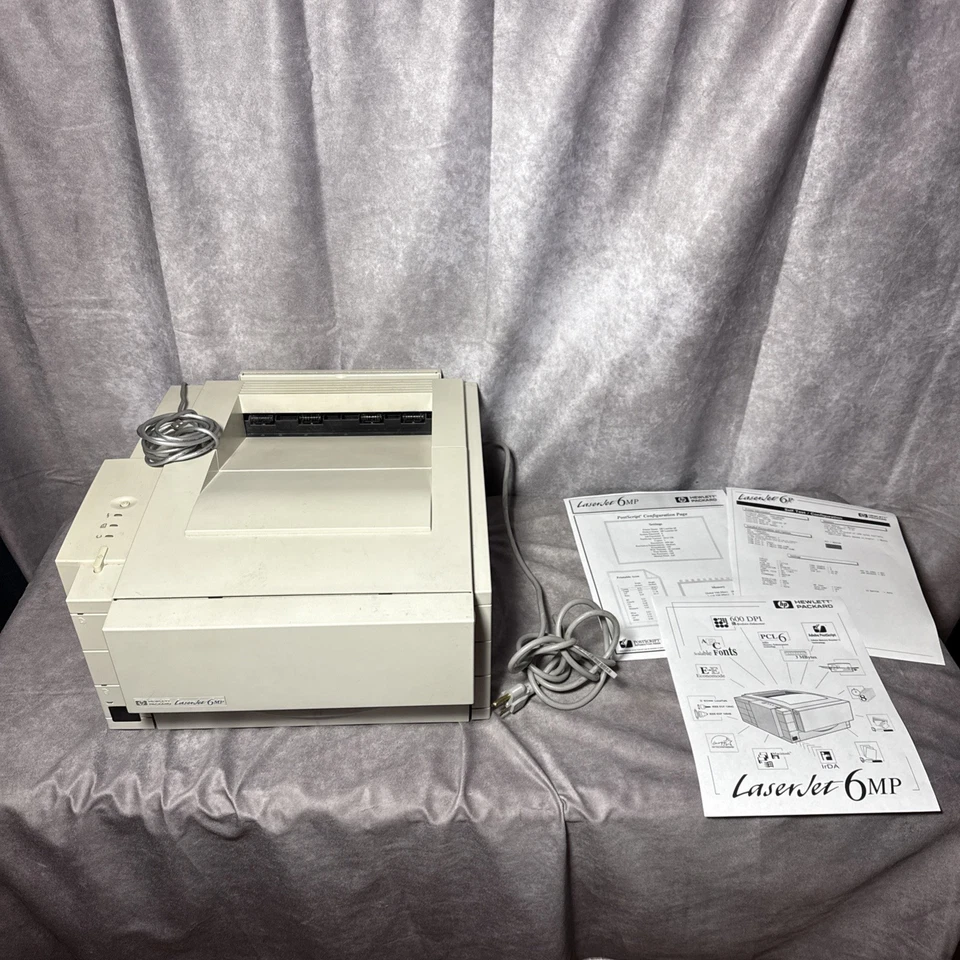 HP Laserjet 6mp Postscript Laser Printer 11 MB - 181,151 Page Count - C3982A - Image 1 of 4