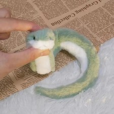 Year of the Snake Plush Wrap Around Arm Stuffed Green Snake Toy Doll