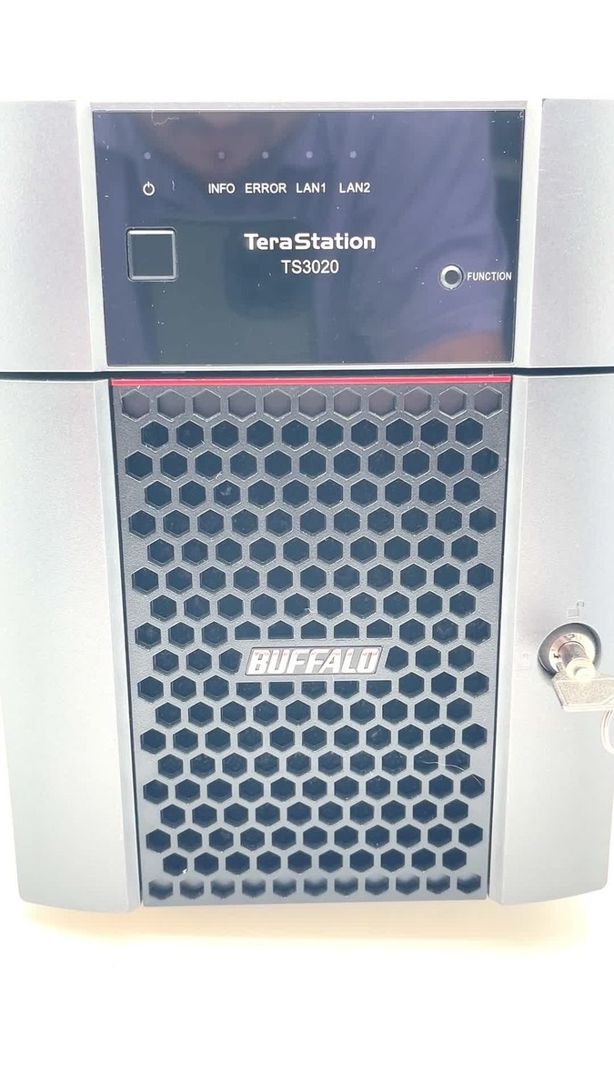 BUFFALO TeraStation TS3020 4-Bay 16TB 4x4TB Secure SMB Desktop NAS