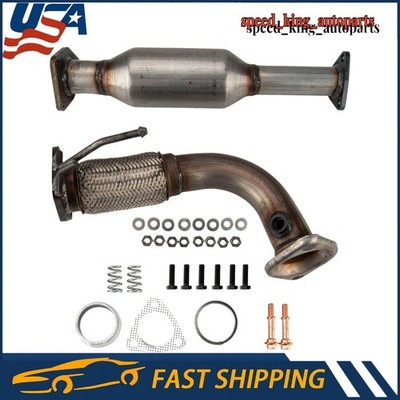 2x Catalytic Converter For Honda Accord 2.4L Rear 2003 2004 2005 2006 2007 16299