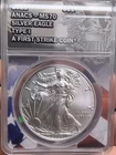 2021 American Silver Eagle - ANACS MS70 First Strike - Type 1 - Silver Coin