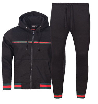 MEN DESIGNER STAR WARM FLEECE SWEATSUIT JOGGER BOTTOM S M L XL 2XL 3XL 4XL 5XL