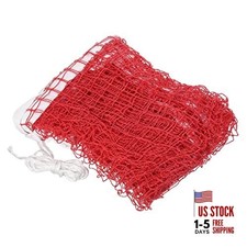 Badminton Net, Badminton Court Netting Replacement for Outdoor Indoor Red