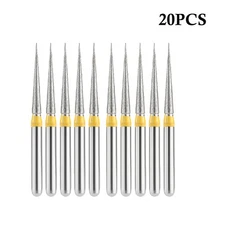 20/40x Multi-use Diamond Bur FG 859 016EF Round End Taper Coarse Grit High Speed