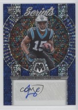 2023 Panini Mosaic Rookie Scripts No Huddle Blue Prizm Jonathan Mingo Auto 15qg
