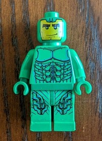 spd006 Lego Super Heroes Spider-Man 4852 4851 Green Goblin Minifigure NO HELMET.