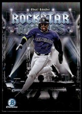 Adael Amador 2025 Bowman #RR-1 Rockstar Rookies Colorado Rockies Baseball Card