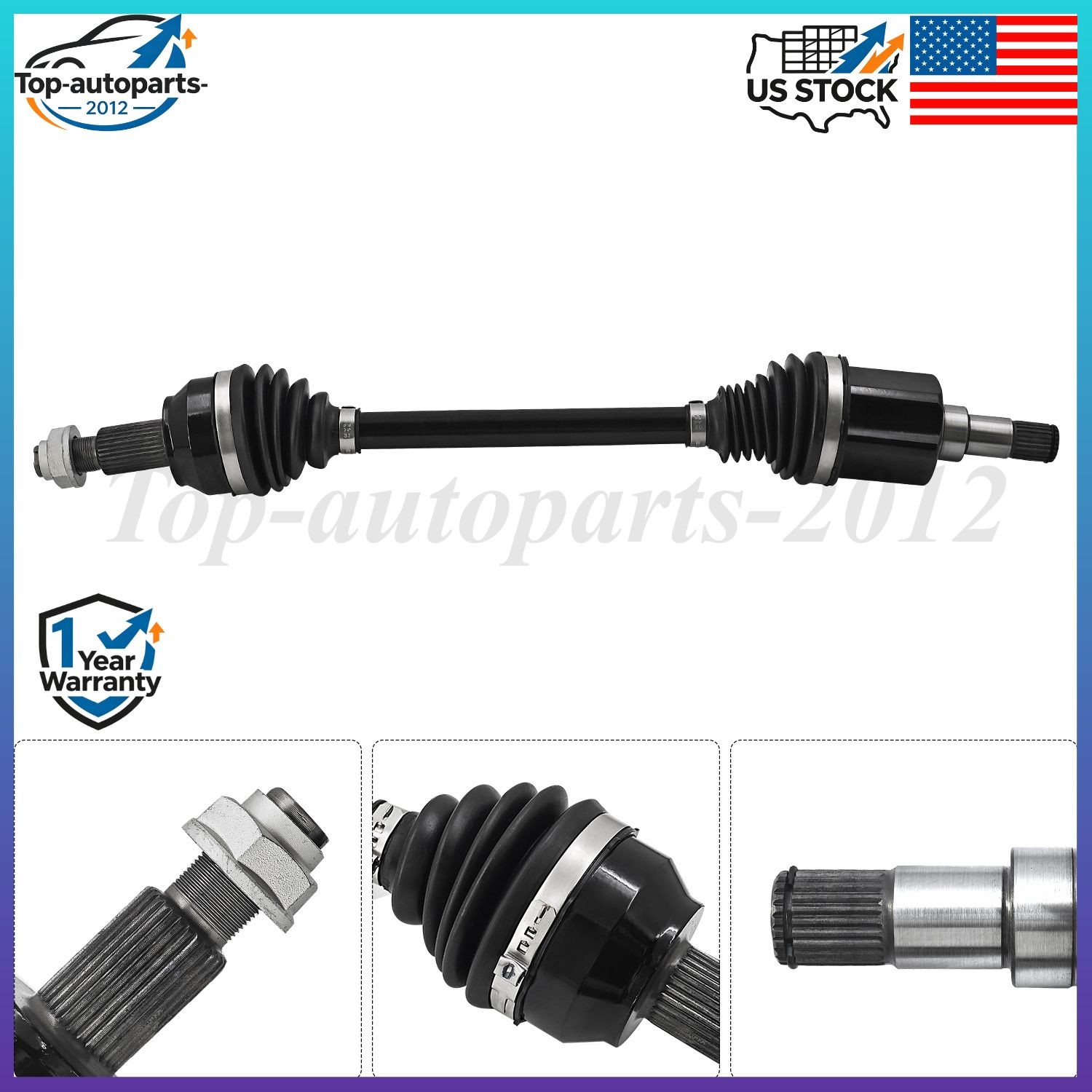 Maserati Ghibli 2014-2019 Front Right Axle shaft P/N 670035142