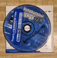 Sony PlayStation 1 Video Game Destruction Derby Disc Only Tested And Working