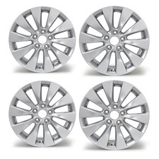 Set Of 4 For Honda Accord 2013-2015 Oem Wheel 17 Silver Replacement Rim 64047