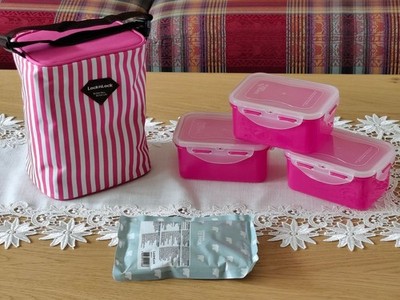 LocknLock Frischhaltedosen-Set mit Kühltasche und Kühlpack