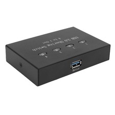 USB 3.0 Printer Sharing Switch Plug And Play 4 In 1 Out Manual Printer Swit HCYF