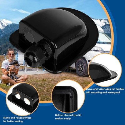 IP68 Waterproof Cable Entry Gland Dual Cable Entry Housing for Solar Panels ofRV