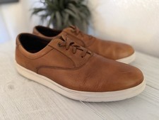 Rockport Leather Sneakers Men Sz 11 Total Motion Lite CVO Cognac Lace Up Shoes