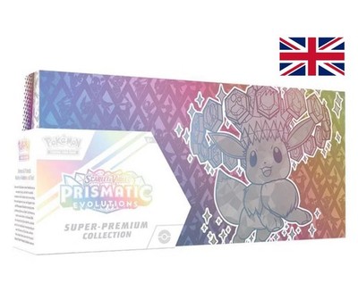 Pokémon Prismatic Evolutions Super Premium Collection ENG SV 8.5 Sealed