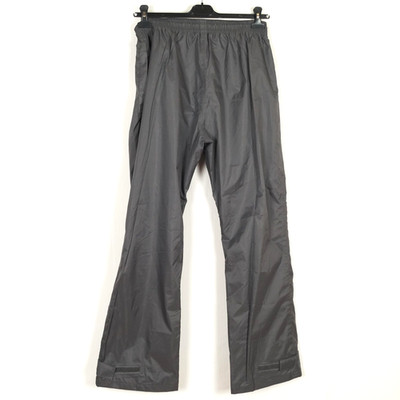 DIDRIKSONS Women Trousers Size 42 Grey Windbreaker Polyester Lined