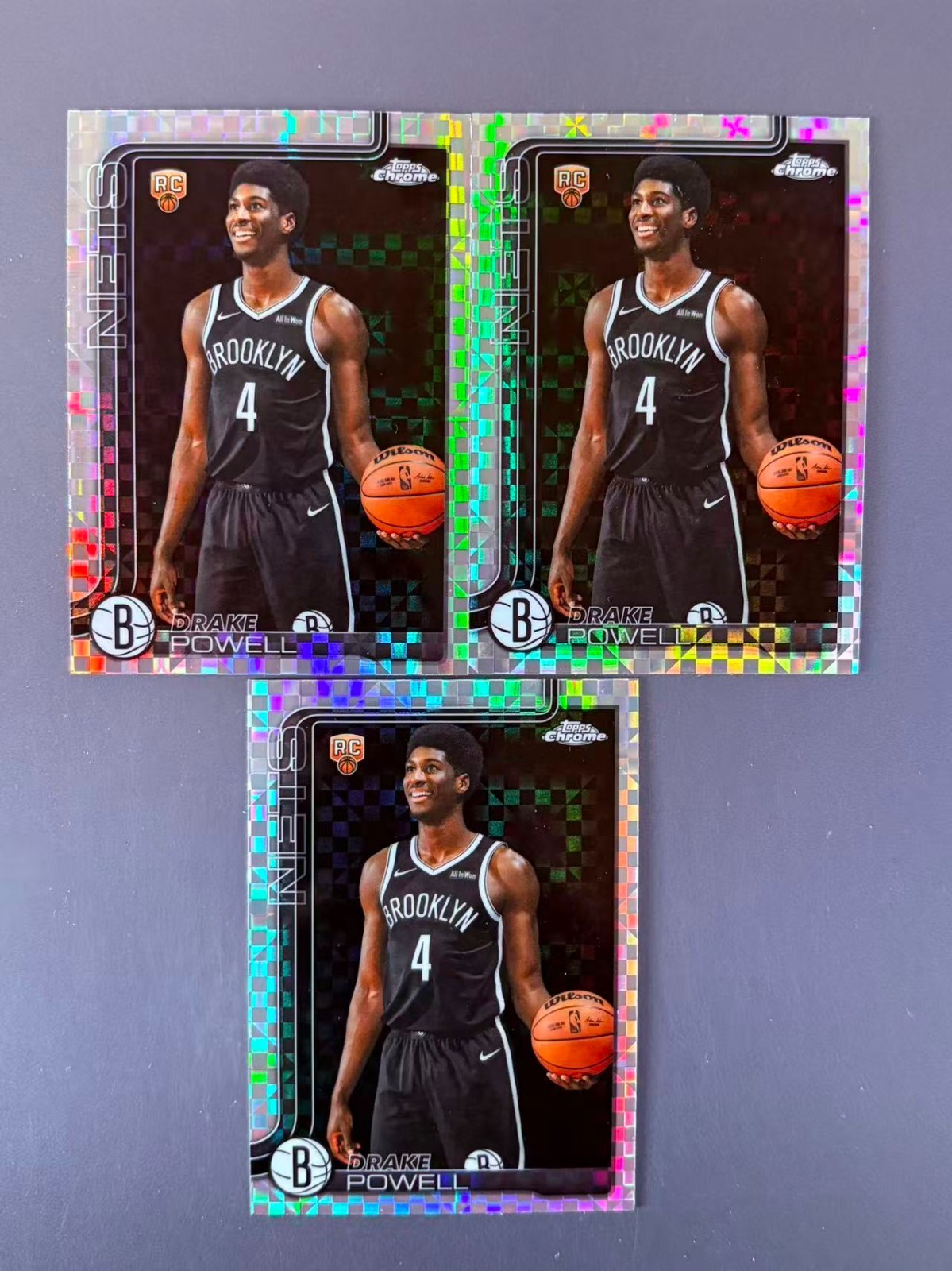 Drake Powell 2025-26 Topps Chrome X-Fractor RC #272