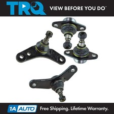 TRQ Front Suspension Lower Inner Outer Ball Joint Kit Set of 4 for Mini Cooper