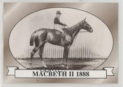 1991 Horse Star Kentucky Derby Macbeth II #14 16ez