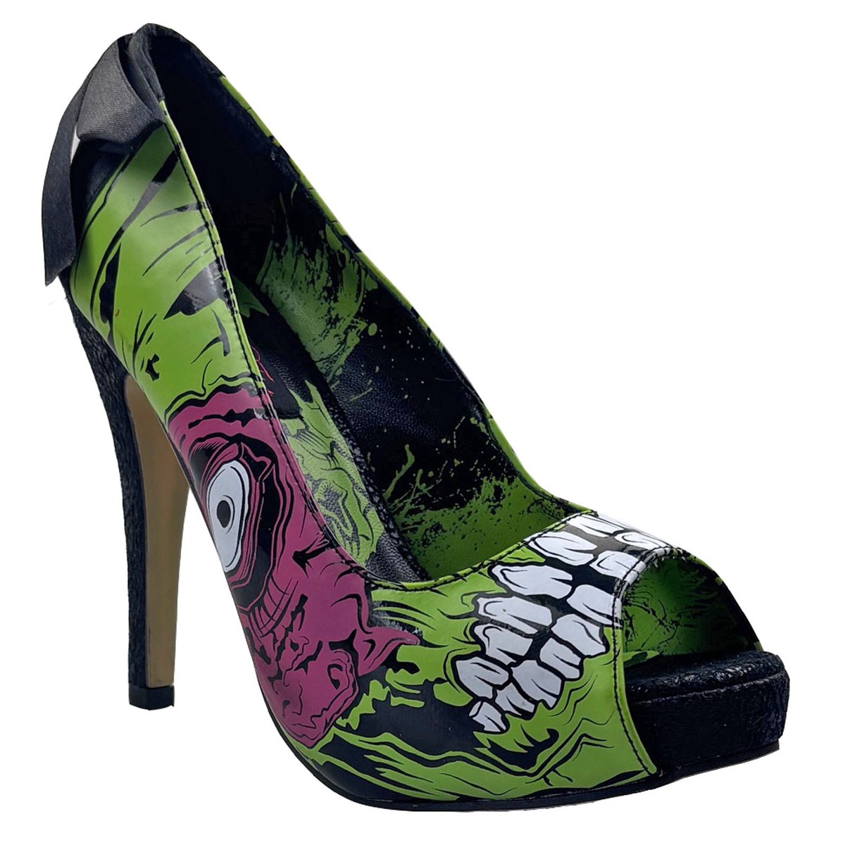 Iron Fist Damen Peep Toe Pump Zombie Stomper Platform Platform