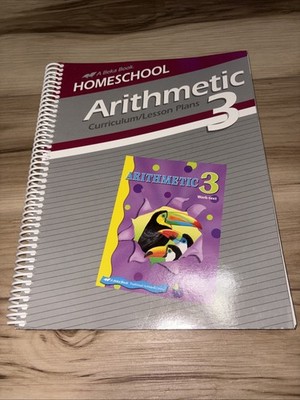 Abeka A Beka Homeschool Arithmetic 3 Curriculum/Lesson Plans