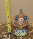 Vintage Debrekht Hand Painted Wooden 2002 The Big Hug Whimsical Snowman Figure — photo 6