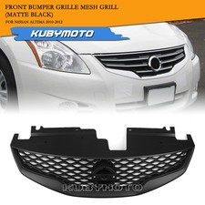Front Bumper Grille Mesh Grill Cover Kit For Nissan Altima 2010-2012 2011 Matte Front Bumper Grille Mesh Grill Cover Kit For Nissan Altima 2010-2012 2011 Matte