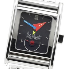 Alain Silberstein Borido Data riserva di carica quadrante nero automatico uomo_941304