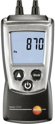 Testo 0563 0510 Druck-Messgerät Luftdruck Tester 0-100hPa 1605291