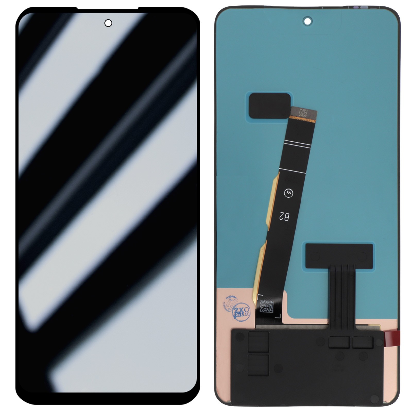 Réparer un écran cassé de Moto G84 avec le bloc LCD Relife tactile noir