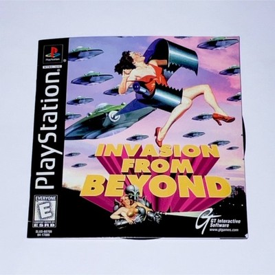Invasion From Beyond PS1 GT Interactive Software NTSC-U/C Action E Manual