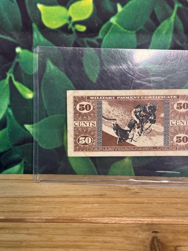 USA 681 SERIES 50 CENTS 1970 MPC MILITARY PAYMENT CERTIFICATE - Picture 5 of 8