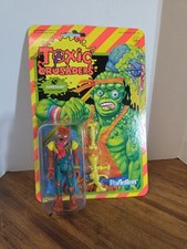 Toxic Crusaders Junkyard Reaction Figure Retro Design Collectible Super7