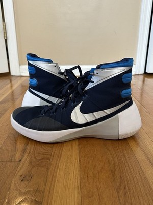 Nike Hyperdunk Navy Blue/Silver Men s Size 12