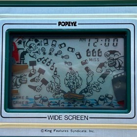 Nintendo Game & Watch POPEYE PP-23 1981 New Old Stock
