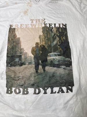 Bob Dylan The Freewheelin  Bob Dylan T Shirt Men s Rock & Roll Classic Size M
