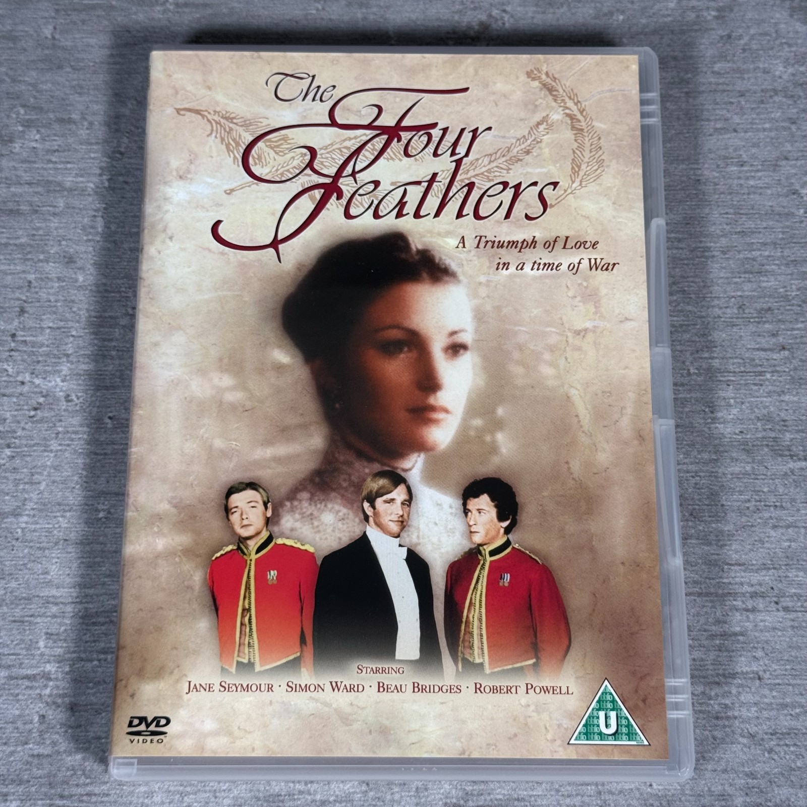 The Four Feathers DVD - 1978 Classic War Romance Jane Seymour Beau Bridges