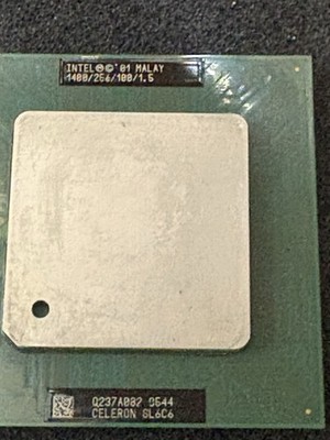 Intel Celeron 1400 /256/100/1.5.   SL6C6  CPU