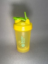 BlenderBottle Classic V2 20oz Shaker Cup Special Edition Yellow Green BPA-Free