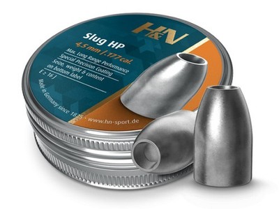 (NEW) H&N Slug HP, .177 Cal., 13 Grains, Hollowpoint, 350ct