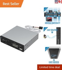 74-in-1 USB Card Reader/Writer for Versatile Data Transfer - Compact Design