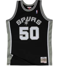 Mitchell & Ness Men NBA San Antonio Spurs David Robinson Swingman Jersey *NEW*