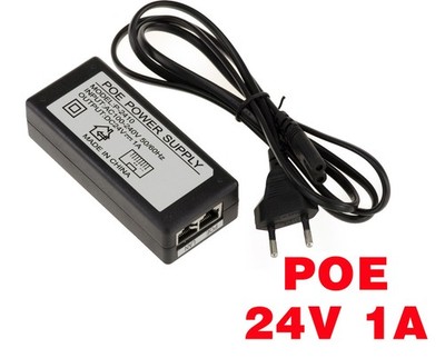 Externe Stromversorgung AC DC - POE 24V 1A Power Over Ethernet
