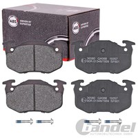 ABS BremsbelÄGe Hinten Passend FüR CitroËN Saxo Xsara ZX Peugeot 106 205 206 306