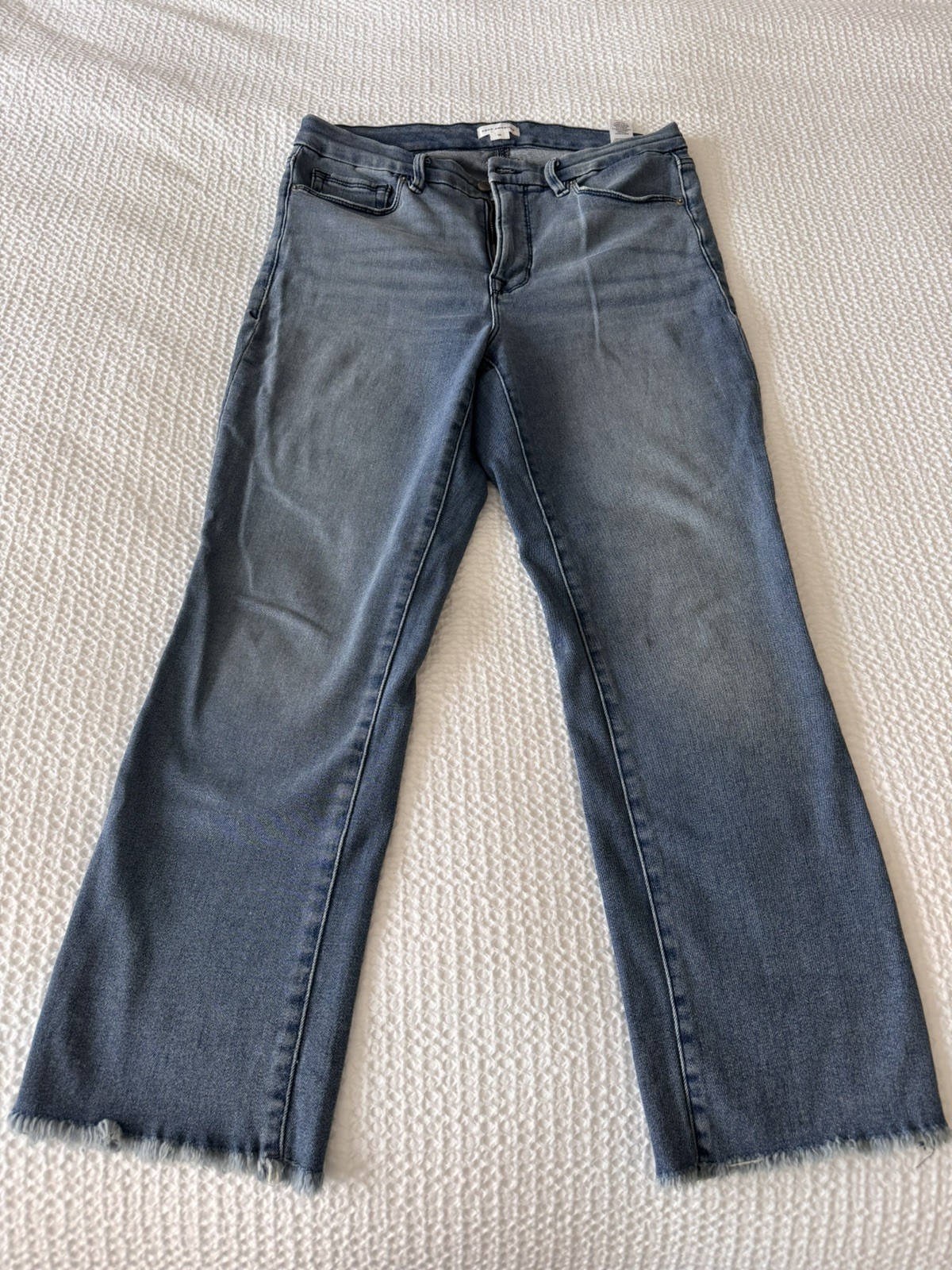 Good American Good Straight Split Back Pockets Je… - image 4