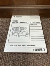 Genuine International 3800 4000 Truck Engine Service Manual Dt360 Diesel Cts4260 Genuine International 3800 4000 Truck Engine Service Manual Dt360 Diesel Cts4260